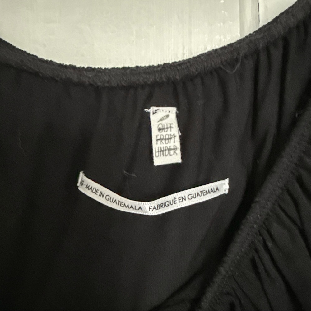 Urban Outfitters ‘Out From Under’ Off The Shoulder Ruffle Bodysuit - Picture 5 of 8